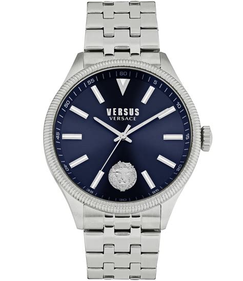 versus versace men's 44mm elmont quartz|Men's Versace Watches .